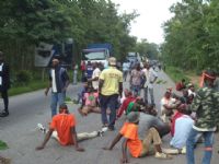 Des démobilisés manifestent devant la préfecture d’Odienné