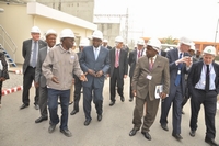 Production électique en Cote d`Ivoire : Les administrateurs de la Banque Mondiale visitent  la Centrale Azito