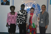 Echange : Le Bureau Régional des Nations Unis reçoit la coordonatrice du Programme National de Cohésion Sociale