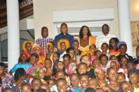 Wozo Vacances 2014 / Après leur victoire, Star-Pro de Kouto félicité par Bruno Nabagné KONE (Parrain)