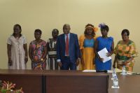 Ministère/ Investiture de la Secrétaire Générale de la sous-section SYNASEF-CI  de l’UNA