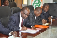 Signature du contrat de concession de fourniture d`électricité entre la Côte d`Ivoire et le Mali
