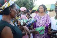 Tabaski 2016: Madame MABRI communie avec les populations du Gemon et du Tonkpi