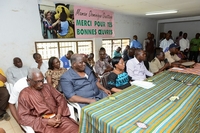 Œuvres  sociales :  La Première Dame  soulage les parents de Guéï