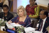 Discours de la Première Dame lors de la réunion organisée par l’Organisation des Premières Dames d’Afrique pour la lutte contre le SIDA