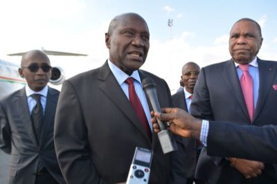 Arrivée du vice-Président Daniel Kablan Duncan à Bruxelles