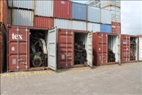 Lutte contre la fraude : saisie de cinq(05) conteneurs de ferrailles au terminal a conteneur