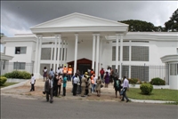 Le Directeur Général sur le chantier du nouveau Centre de Santé des Douanes ivoiriennes