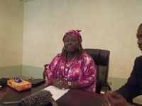 Mouvement d`humeur des onze agents du Crou de Bouaké nouvellement affectés à Korhogo /   Mme Effi Houphouët Rebecca, la directrice explique sa décision : ‘‘Il s`agit d`aller combler un vide quelque part’’