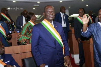 Décès à Abidjan du président de l’Assemblée nationale ivoirienne