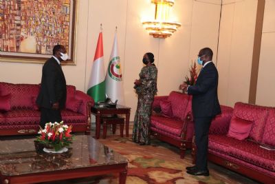 Le Chef de l’Etat a eu un entretien avec le Ministre malien des Mines, de l’Energie et de l’Eau