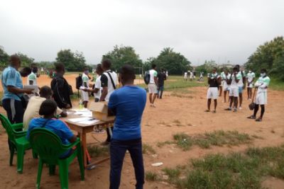 La pluie perturbe le début des épreuves physiques du Bac 2020 à Adzopé