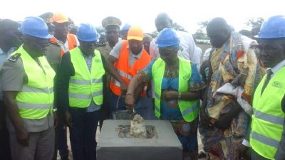 La première pierre d’un marché de gros de vivriers posée à Bondoukou
