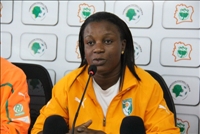 Propos de  Koutouan Stanie (Capitaine des Eléphantes) : “Il n y a pas de raison qu’on ne gagne pas”