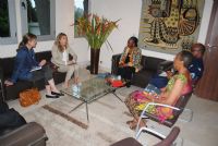 La patronne de France Média Chez la Grande Chancelière : « Nous voulons faire voir la C.I dans le monde entier »