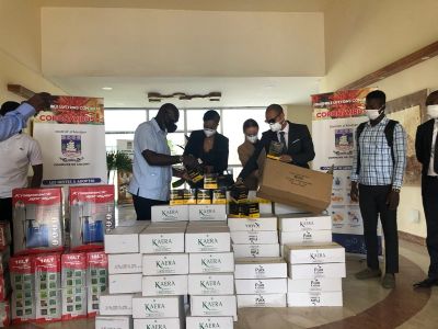 Prévention Covid-19: la galerie ArtTime apporte sa contribution à la lutte à Cocody