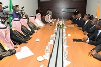 Coopération Côte d’Ivoire – Arabie Saoudite : Hamed Bakayoko a rencontré le Prince héritier