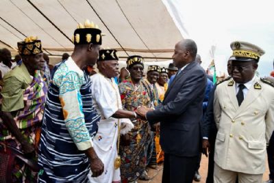 Hommage : le Premier Ministre Amadou Gon Coulibaly salue le soutien des populations de la région du Bélier à la politique de développement du Chef de l’Etat