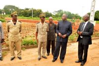 Visite du chef de l’Etat dans la région de l’Iffou : Le Ministre Adama Toungara visite les chantiers de son département