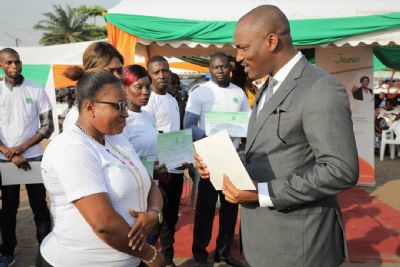 Financement de projet jeune à Marcory: plus de 174 millions F Cfa pour 656 jeunes entrepreneurs