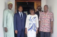 Processus de cohésion sociale: une délégation du PNUD rencontre la ministre des Droits de l’Homme
