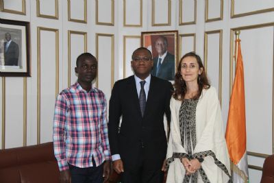 Civisme et citoyenneté : le Projet « Youth, Peace and Security » présenté au Ministre Sidi Tiémoko Touré