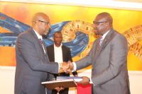 Treichville/Signature de convention entre la mairie et Ameris Conseil