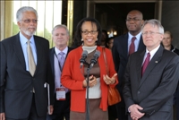 Audiences du chef de l’Etat Mme Bisa Williams, Mark Simmons et Bruno Wenn chez Ouattara