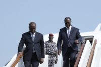 ﻿﻿﻿﻿Le Chef de l’Etat est arrivé à Accra