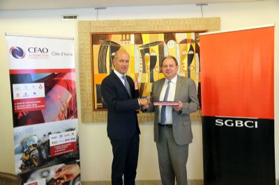 Signature de convention  SGBCI – CFAO: société générale de banques en Côte d’Ivoire ET CFAO Motors s’allient au service du particulier et de l’entreprise