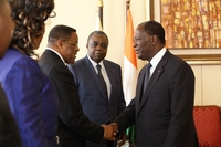 Un Emissaire du Président du Cameroun reçu par le Chef de l’Etat