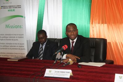Abidjan : le ministre Sidi Touré annonce le 4ème Forum de la Jeunesse Afrique-Europe
