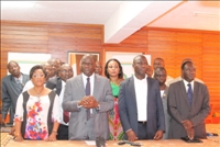 Amadou Soumahoro chez Banny hier : “Le RDR a le plus grand nombre de victimes”