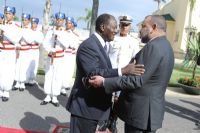Le Roi Mohamed VI a reçu le président Ouattara en audience