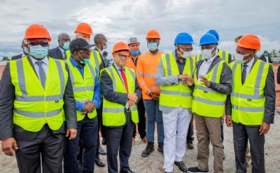 Infrastructures : le Premier Ministre Patrick Achi s’imprégne de l’avancement des travaux du Grand Marché de Bouaké
