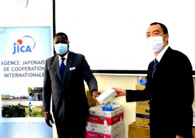 Covid-19 : le Japon offre des équipements de 115 millions de FCFA à la Côte d’Ivoire
