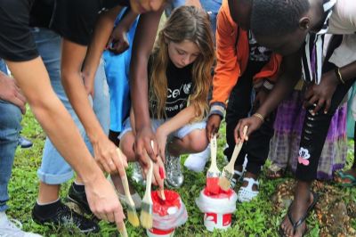 Avant leurs deux spectacles au Palais de la Culture samedi, les Kids United se sont imprégnés de ce que l’Unicef fait en Côte d’Ivoire