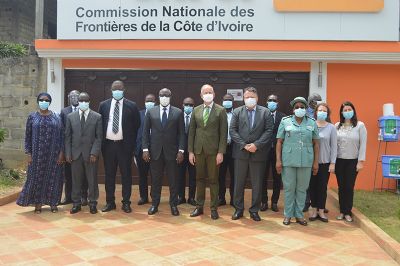 L’Allemagne fait don de matériels pour la lutte contre le contre Covid-19 aux frontières de la Côte d’Ivoire