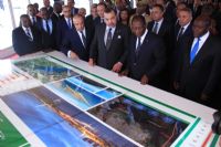 Baie de Cocody: le Roi Mohammed VI et le président Ouattara découvrent le projet renaissance