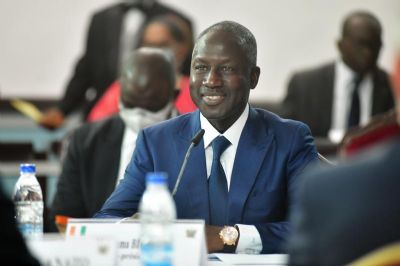 Adama Bictogo, président intérimaire de l’Assemblée nationale