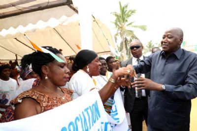 Infrastructures routières : Amadou Gon Coulibaly : 