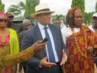 Lakota, le maire Samy Merhy lance les travaux de la construction du deuxième commissariat de police