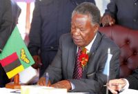 Le président zambien Michael Sata meurt à Londres (médias privés)