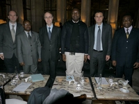 Visite d`Etat du Président Ouattara: Le Ministre d’État, Ministre du Plan et du Développement Albert Mabri Toikeusse à Paris