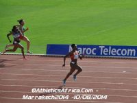 Athlétisme : les Ivoiriens Hua et Ahouré, champions d’Afrique sur 200 m à Marrakech