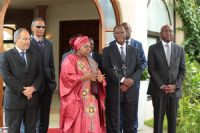 Le virus Ebola au centre d’une rencontre entre Alassane Ouattara et Nkosazana Dlamini-Zuma