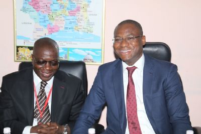 Visite des rédactions : le Nouveau Navire reçoit le Ministre Sidi Touré