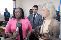 Lutte contre les pires formes de travail des enfants : Anne Ouloto fait le point avec un émissaire du Gouvernement américain