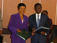 La BOAD octroie 14 milliards  à la Côte d’Ivoire, destiné au financement complémentaire de la construction de l’échangeur sur le Boulevard Valérie Giscard d’Estaing (VGE).