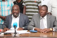 Reçus par le président du Pdci-Rda, à Daoukro/ Williams Koffi et Clément Adjourouffou :«A notre niveau, nous avons compris le président Henri Konan Bédié. Il est important de le souligner»